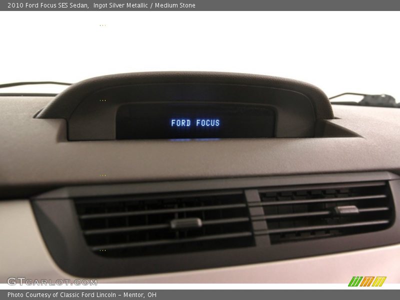 Ingot Silver Metallic / Medium Stone 2010 Ford Focus SES Sedan
