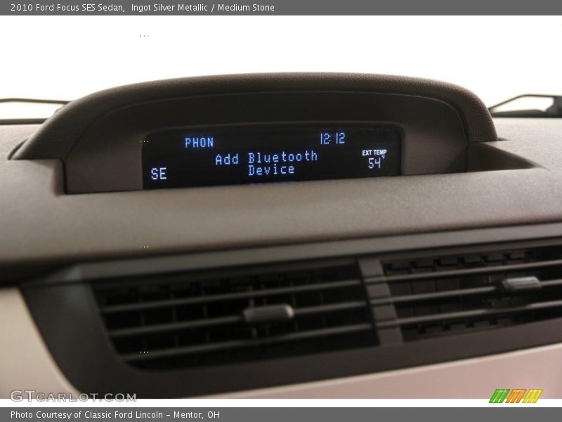 Ingot Silver Metallic / Medium Stone 2010 Ford Focus SES Sedan