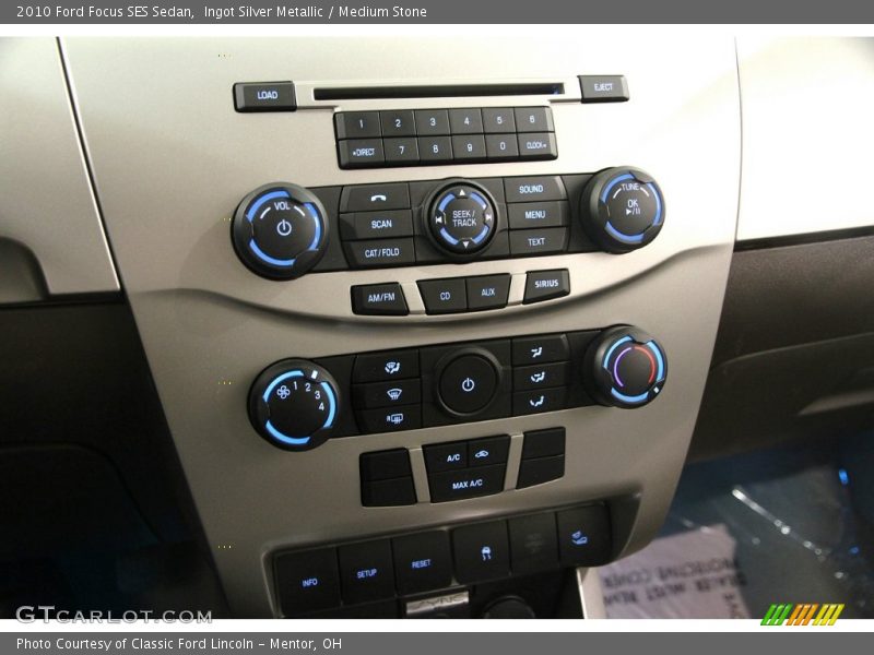 Ingot Silver Metallic / Medium Stone 2010 Ford Focus SES Sedan