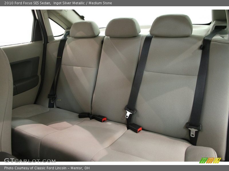 Ingot Silver Metallic / Medium Stone 2010 Ford Focus SES Sedan
