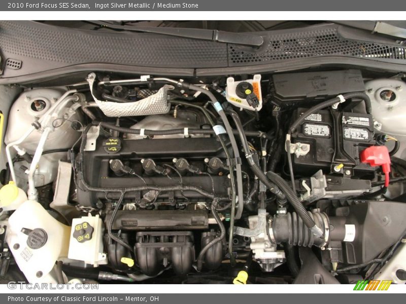 Ingot Silver Metallic / Medium Stone 2010 Ford Focus SES Sedan