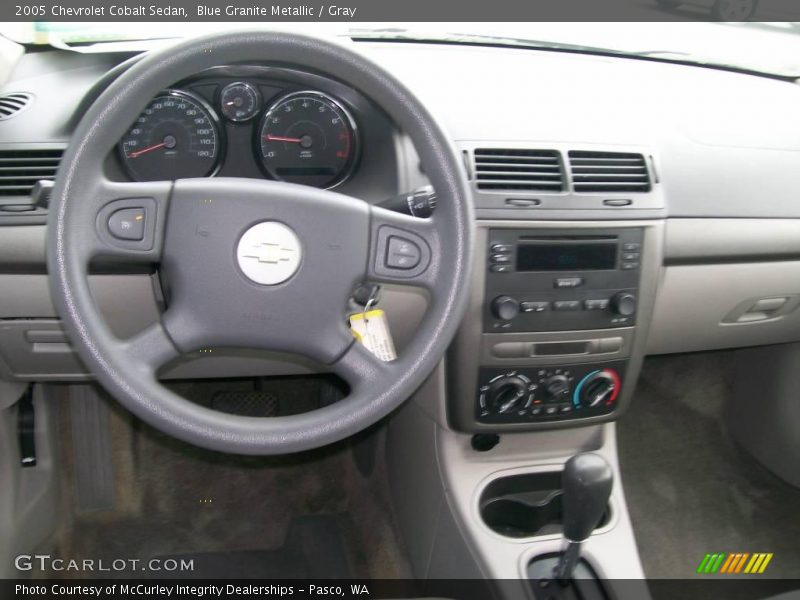 Blue Granite Metallic / Gray 2005 Chevrolet Cobalt Sedan