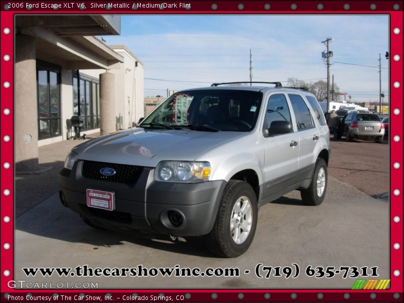 Silver Metallic / Medium/Dark Flint 2006 Ford Escape XLT V6