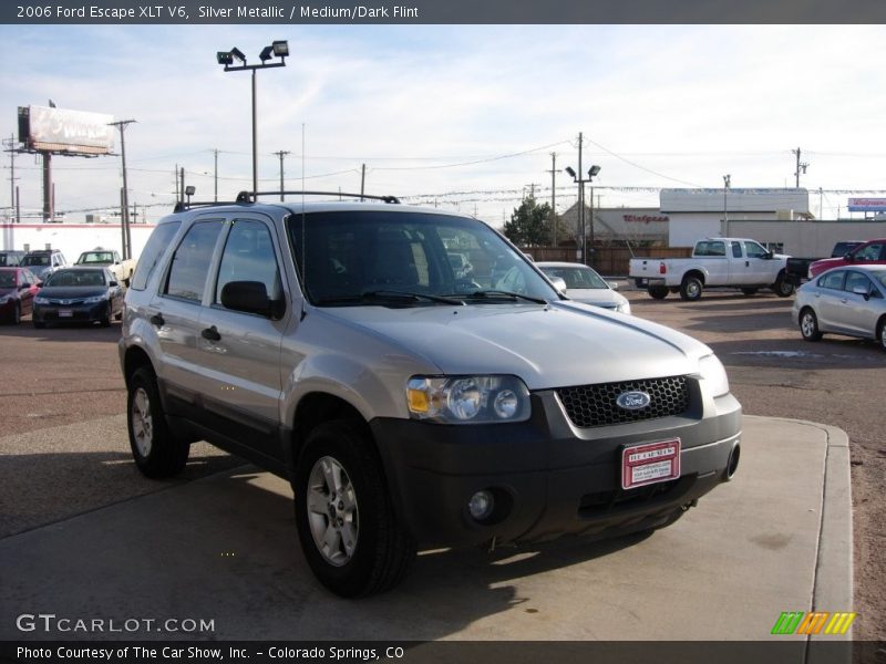 Silver Metallic / Medium/Dark Flint 2006 Ford Escape XLT V6