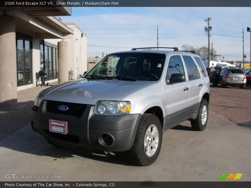 Silver Metallic / Medium/Dark Flint 2006 Ford Escape XLT V6