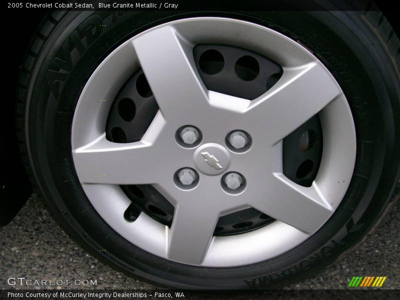 Blue Granite Metallic / Gray 2005 Chevrolet Cobalt Sedan