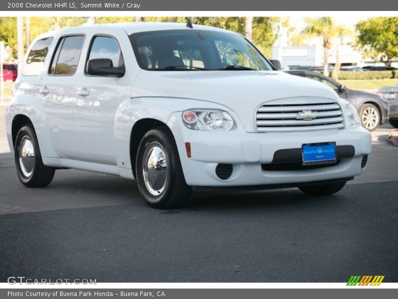 Summit White / Gray 2008 Chevrolet HHR LS