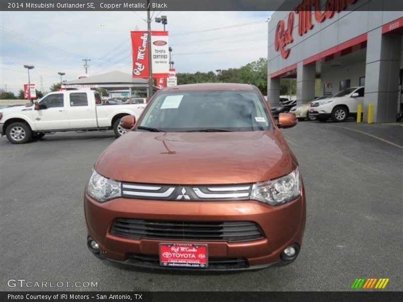 Copper Metallic / Black 2014 Mitsubishi Outlander SE