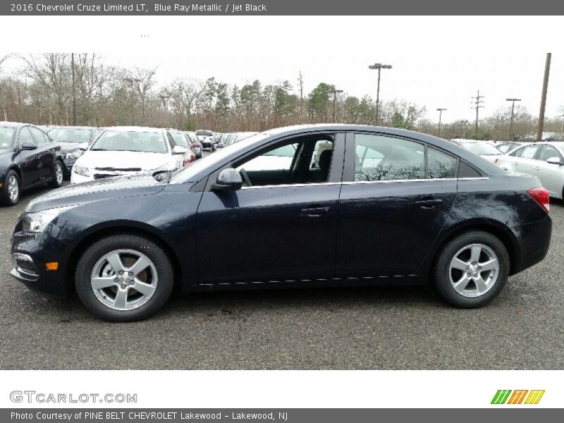 Blue Ray Metallic / Jet Black 2016 Chevrolet Cruze Limited LT
