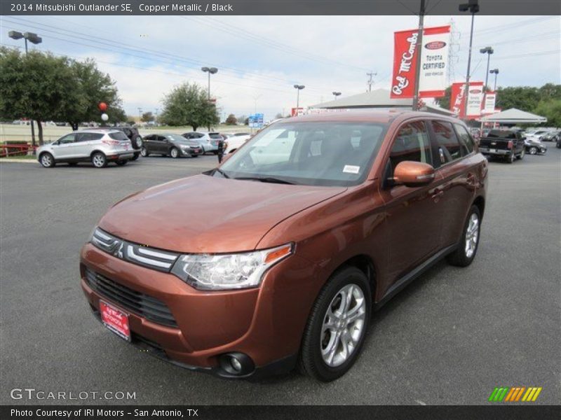 Copper Metallic / Black 2014 Mitsubishi Outlander SE