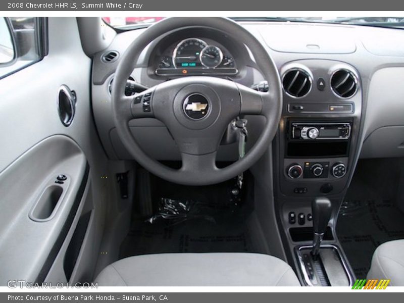 Summit White / Gray 2008 Chevrolet HHR LS