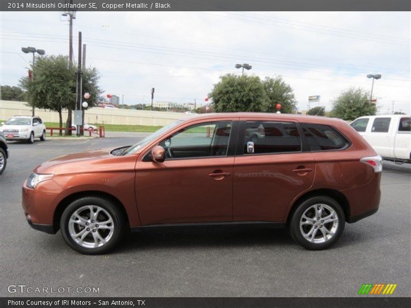 Copper Metallic / Black 2014 Mitsubishi Outlander SE