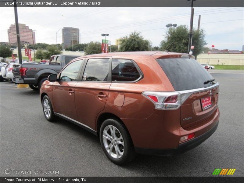 Copper Metallic / Black 2014 Mitsubishi Outlander SE