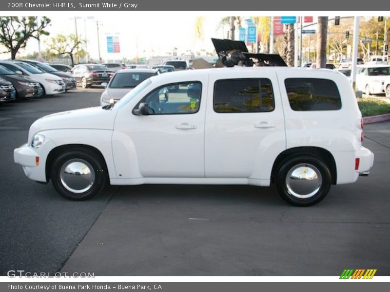 Summit White / Gray 2008 Chevrolet HHR LS