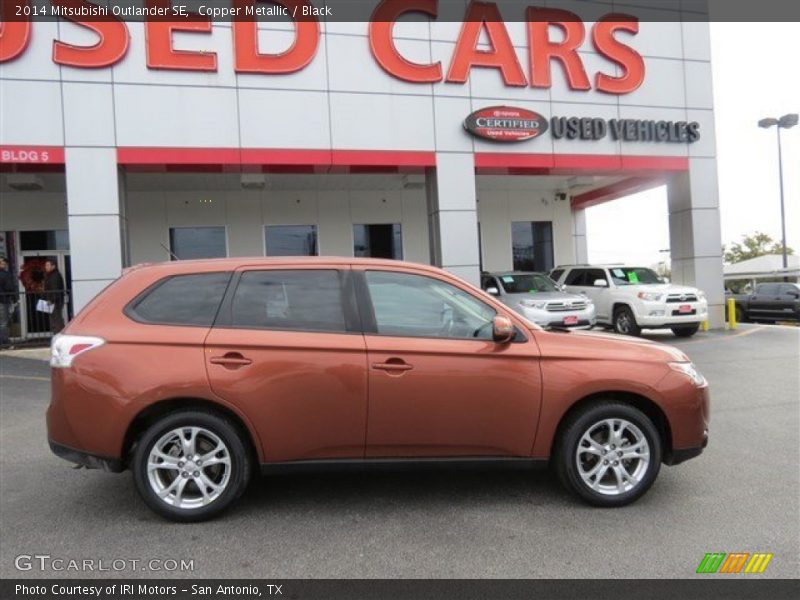Copper Metallic / Black 2014 Mitsubishi Outlander SE