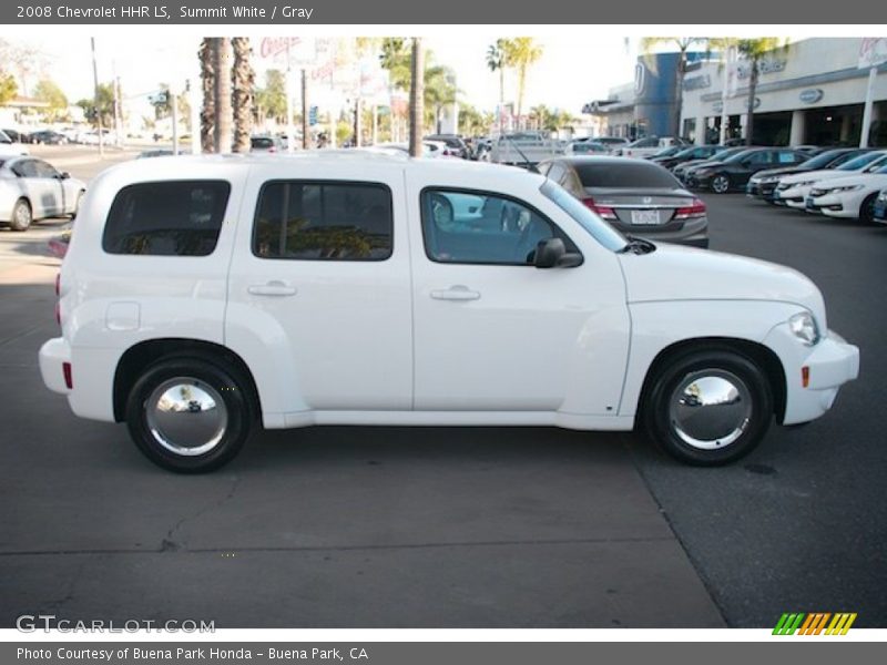 Summit White / Gray 2008 Chevrolet HHR LS