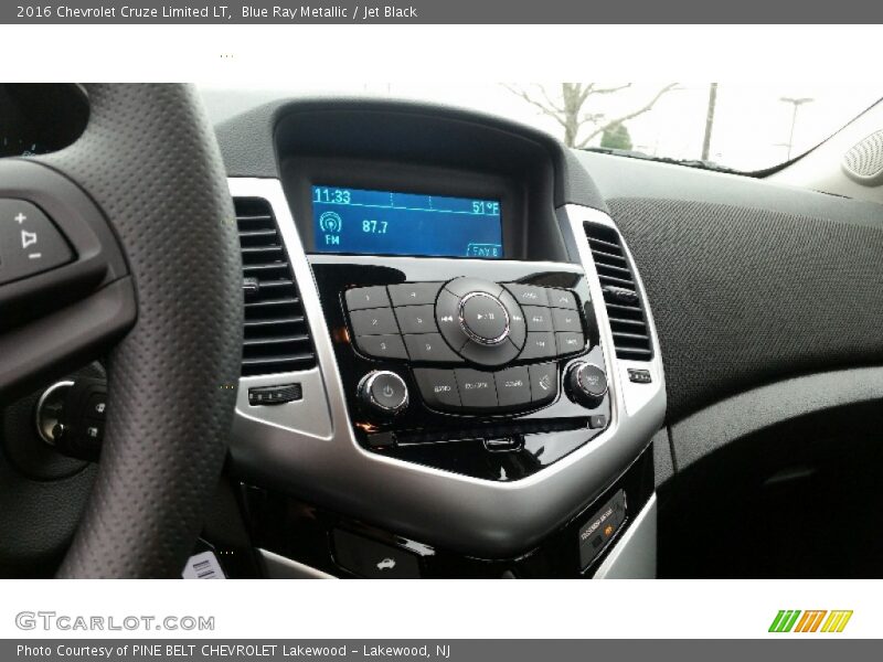 Blue Ray Metallic / Jet Black 2016 Chevrolet Cruze Limited LT