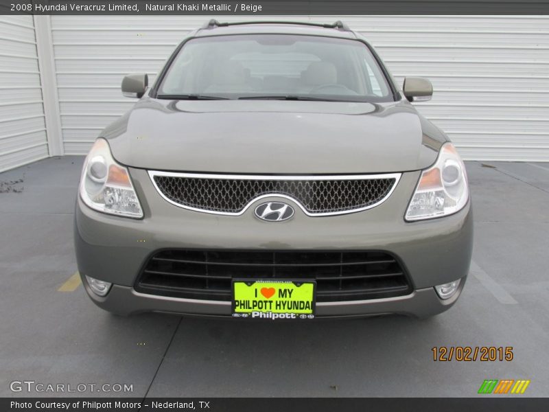 Natural Khaki Metallic / Beige 2008 Hyundai Veracruz Limited