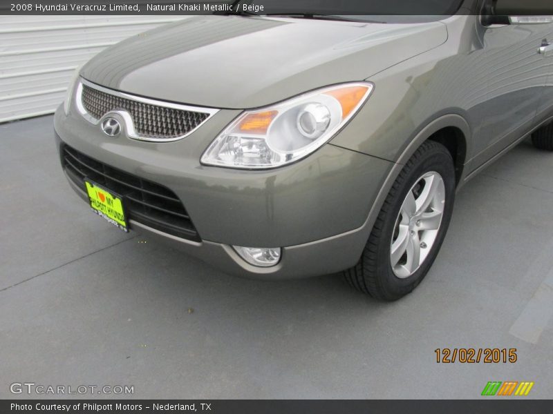 Natural Khaki Metallic / Beige 2008 Hyundai Veracruz Limited