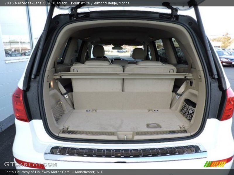 Polar White / Almond Beige/Mocha 2016 Mercedes-Benz GL 450 4Matic