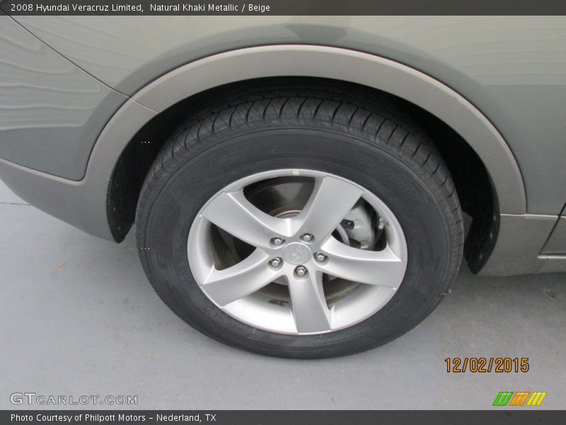 Natural Khaki Metallic / Beige 2008 Hyundai Veracruz Limited