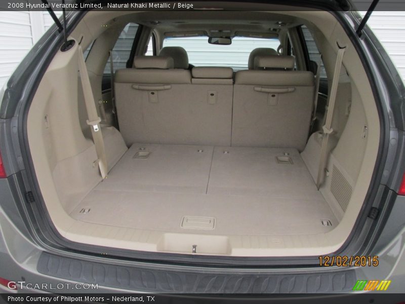 Natural Khaki Metallic / Beige 2008 Hyundai Veracruz Limited
