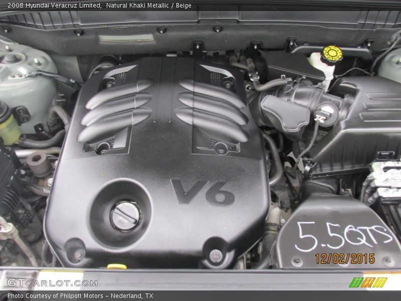 Natural Khaki Metallic / Beige 2008 Hyundai Veracruz Limited