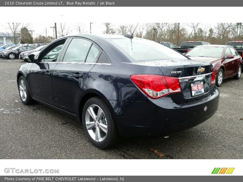 Blue Ray Metallic / Jet Black 2016 Chevrolet Cruze Limited LT