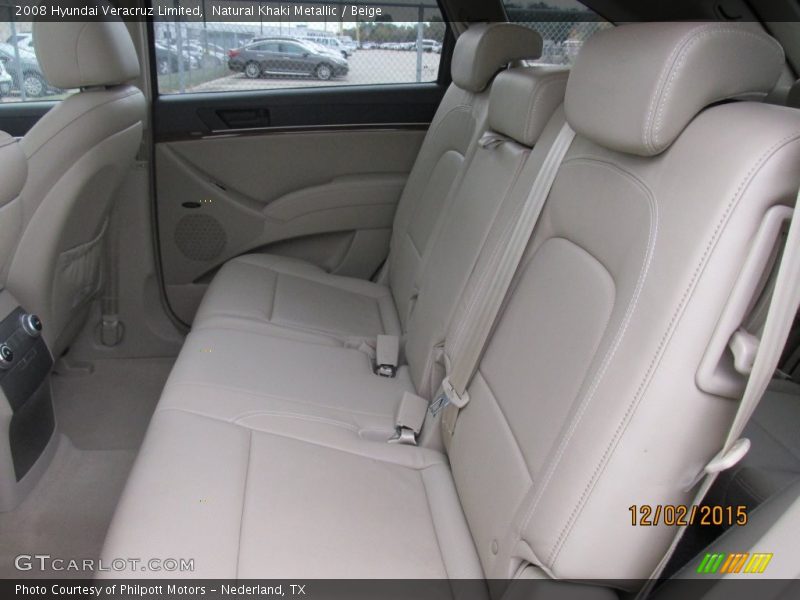Natural Khaki Metallic / Beige 2008 Hyundai Veracruz Limited