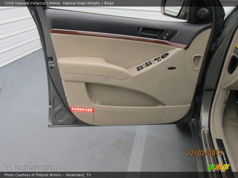 Natural Khaki Metallic / Beige 2008 Hyundai Veracruz Limited