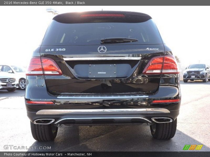 Black / Black 2016 Mercedes-Benz GLE 350 4Matic