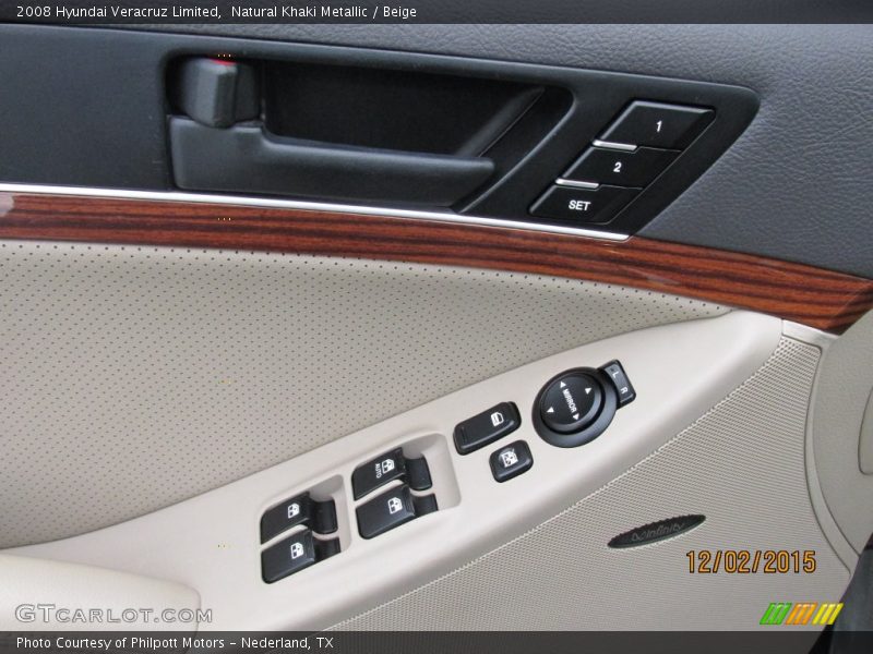 Natural Khaki Metallic / Beige 2008 Hyundai Veracruz Limited