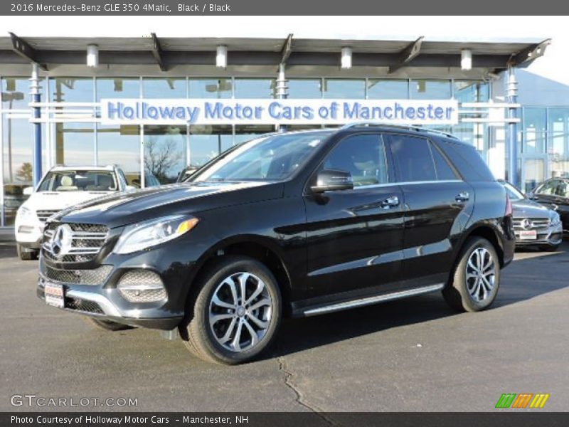 Black / Black 2016 Mercedes-Benz GLE 350 4Matic