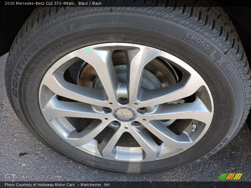 Black / Black 2016 Mercedes-Benz GLE 350 4Matic