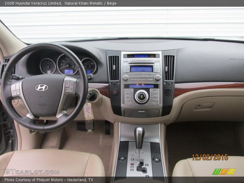 Natural Khaki Metallic / Beige 2008 Hyundai Veracruz Limited