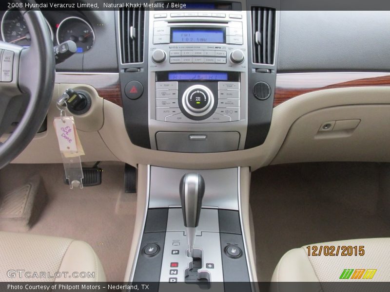 Natural Khaki Metallic / Beige 2008 Hyundai Veracruz Limited