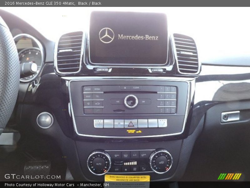 Black / Black 2016 Mercedes-Benz GLE 350 4Matic