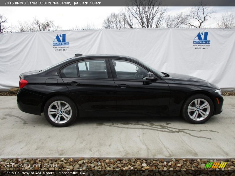 Jet Black / Black 2016 BMW 3 Series 328i xDrive Sedan