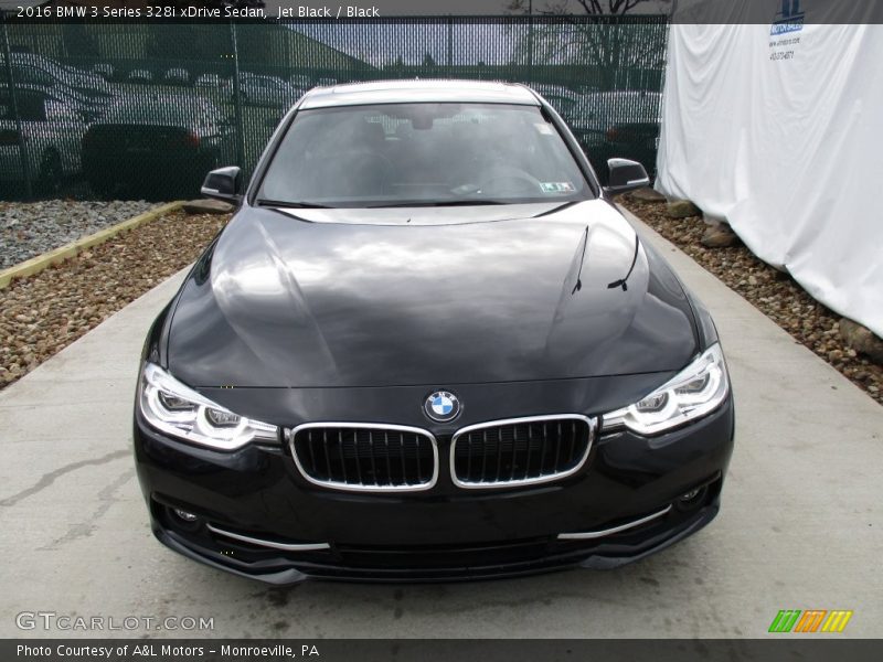 Jet Black / Black 2016 BMW 3 Series 328i xDrive Sedan