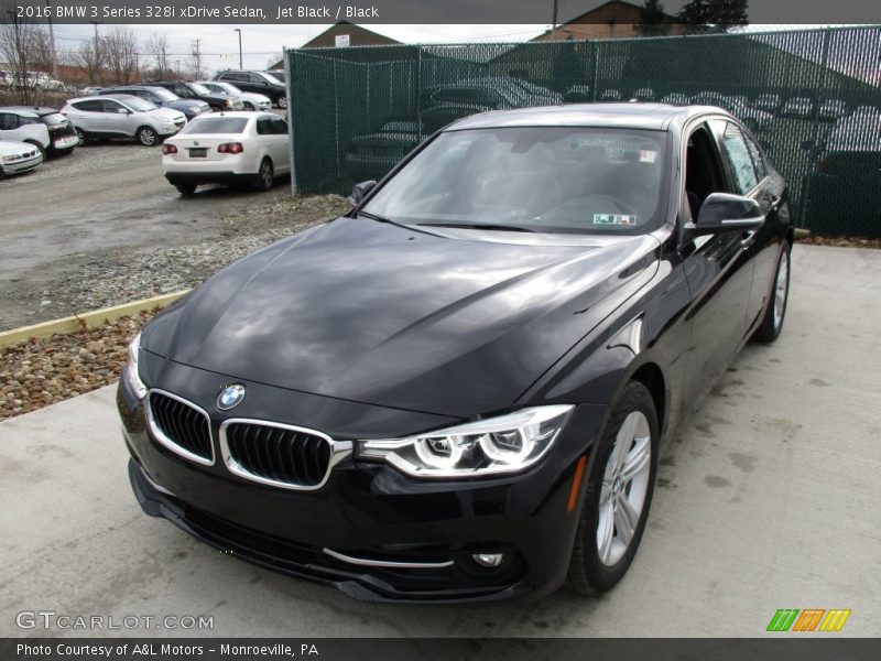 Jet Black / Black 2016 BMW 3 Series 328i xDrive Sedan