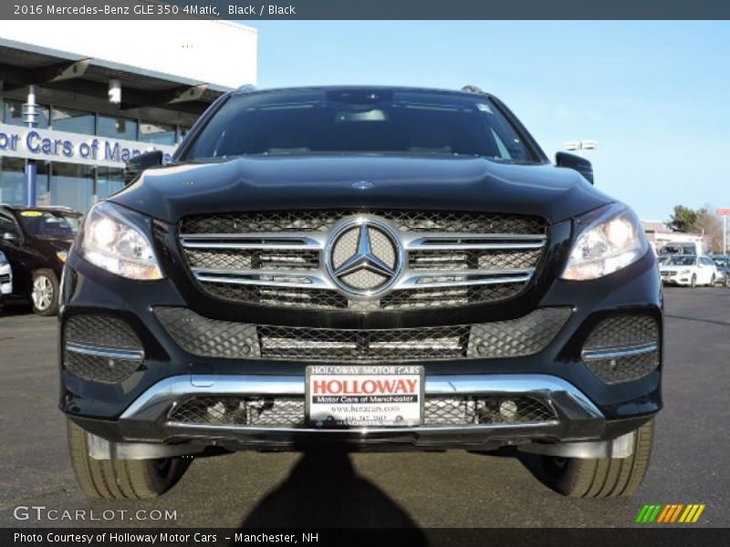 Black / Black 2016 Mercedes-Benz GLE 350 4Matic