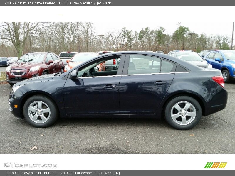 Blue Ray Metallic / Jet Black 2016 Chevrolet Cruze Limited LT
