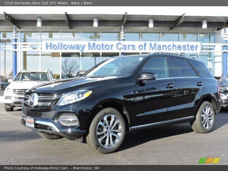 Black / Black 2016 Mercedes-Benz GLE 350 4Matic