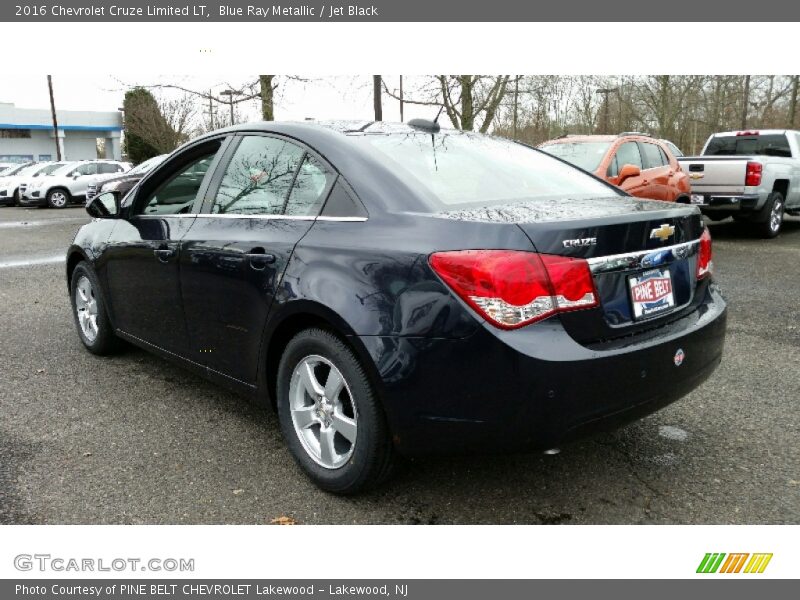 Blue Ray Metallic / Jet Black 2016 Chevrolet Cruze Limited LT