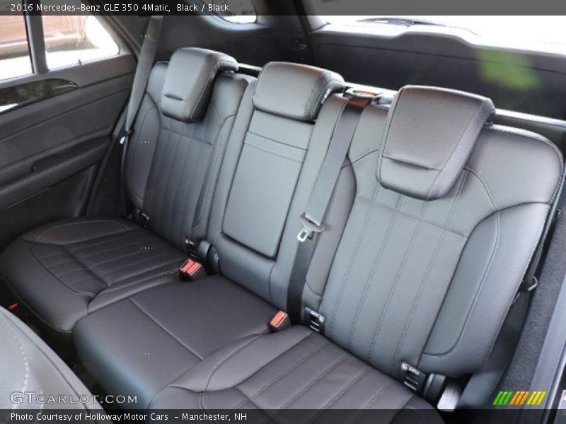 Black / Black 2016 Mercedes-Benz GLE 350 4Matic