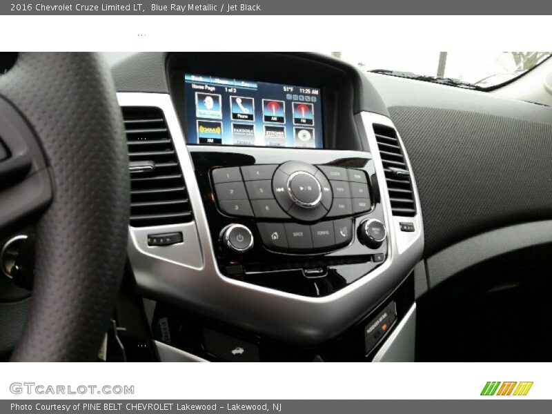 Blue Ray Metallic / Jet Black 2016 Chevrolet Cruze Limited LT