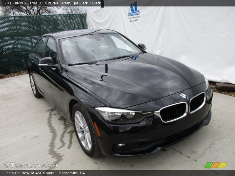 Jet Black / Black 2016 BMW 3 Series 320i xDrive Sedan