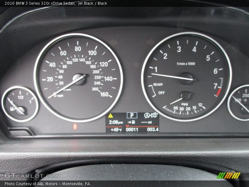 Jet Black / Black 2016 BMW 3 Series 320i xDrive Sedan