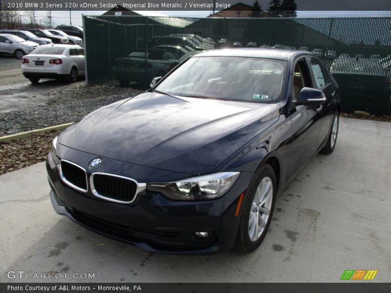 Front 3/4 View of 2016 3 Series 320i xDrive Sedan