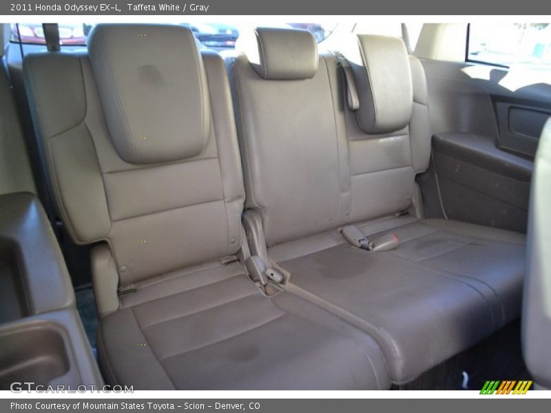 Taffeta White / Gray 2011 Honda Odyssey EX-L